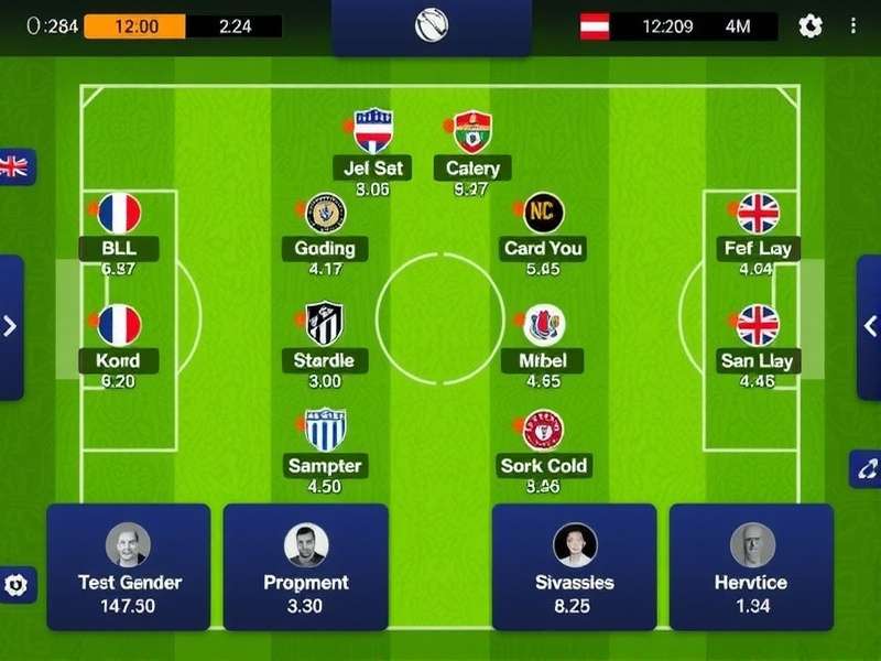 Indian Soccer Magnate Gameplay Screenshot